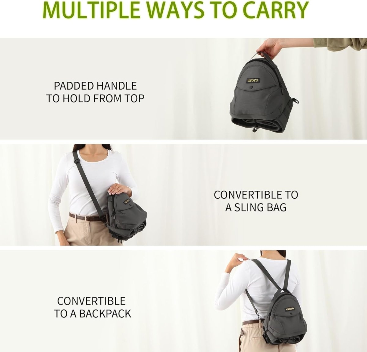 VIFOYO Baby Hip Seat Carrier with Lumbar Support, 3D Anti - Slip Protection, Hip Carrier for Toddlers 1 - 3 with Molle Bottle Bag (Grey) - VIFOYO